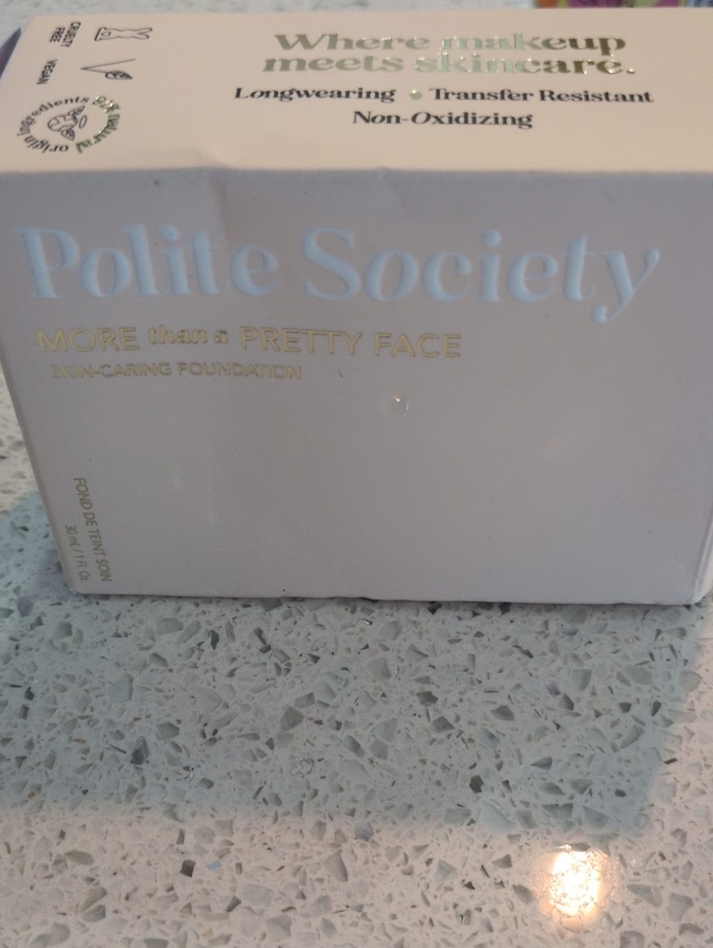 POLITE. SOCIETY Fair Cool More Than a Pretty Face Skin-Caring Foundation - Cream